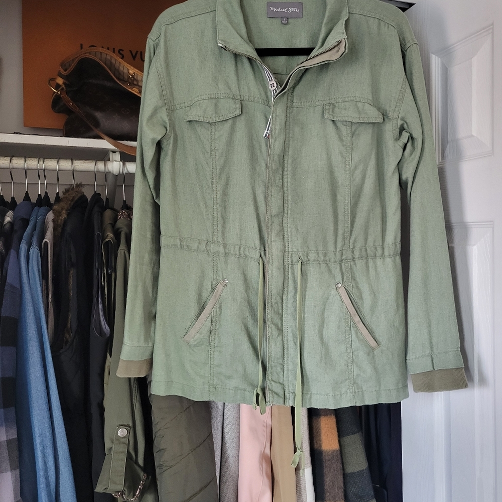 Michael Stars Linen Jacket - Picture 10 of 10